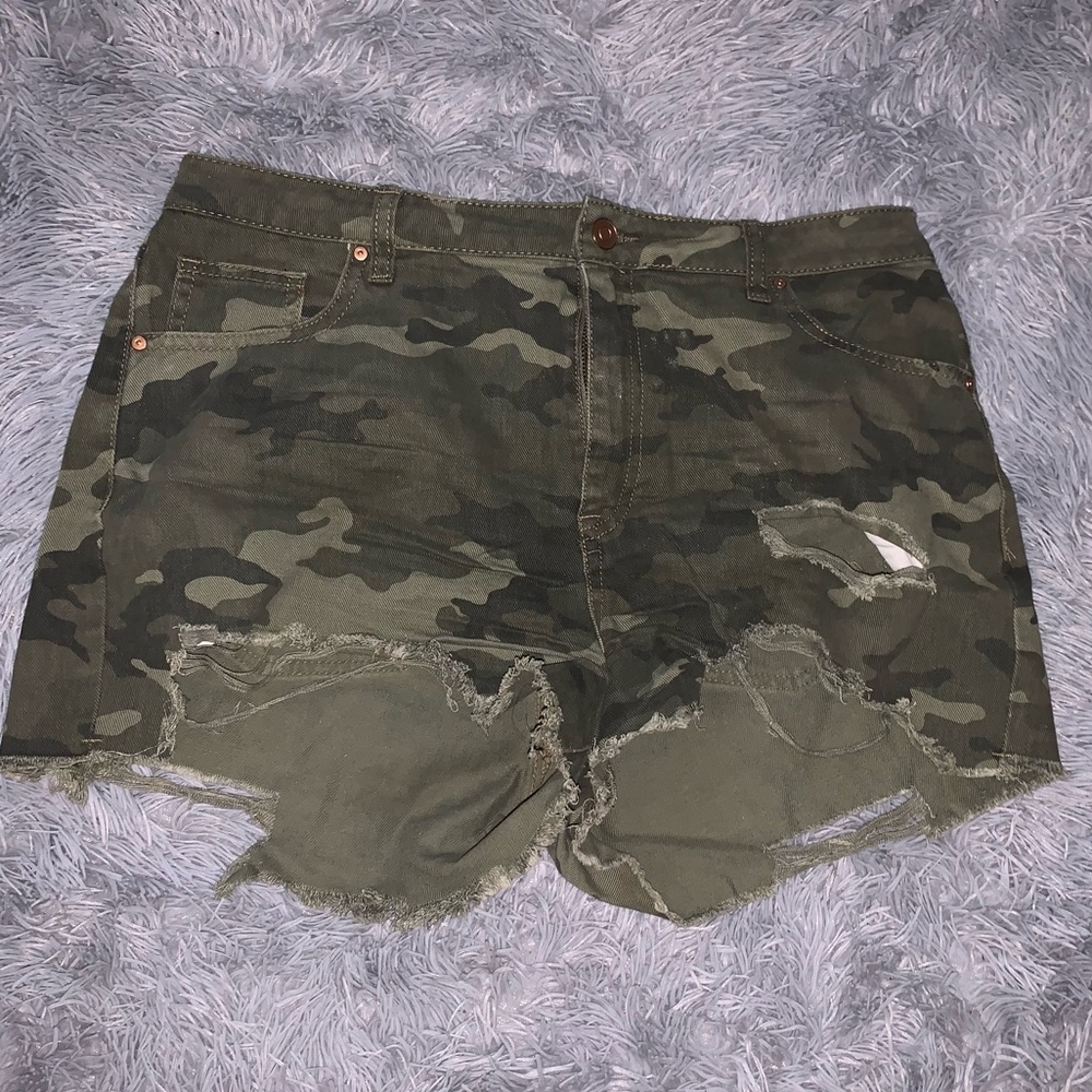 Camo shorts